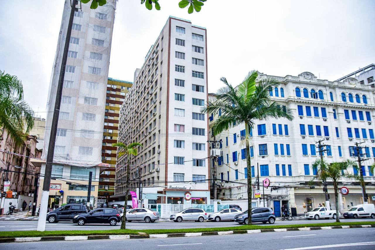 Apto Beira-Mar C Ar-Condicionado E Boa Localizacao Santos  Eksteriør bilde